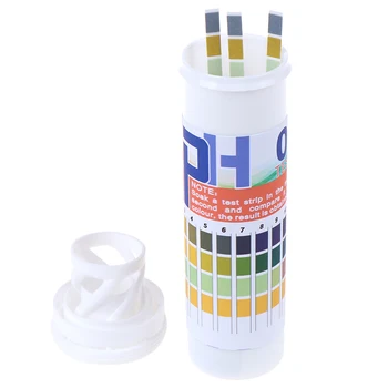 150 Полосок Тест-полоска для измерения PH в бутылках, Полный диапазон Кислотно-щелочного индикатора pH 0-14