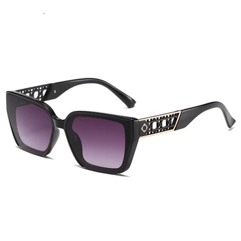 2023 Новые Квадратные Солнцезащитные очки, женская мода, Винтажные Солнцезащитные очки для улицы, Модный бренд, дизайнерские Солнцезащитные очки для вечеринок UV400, Gafas