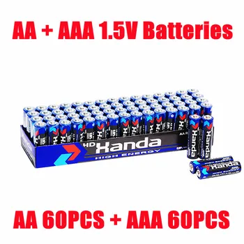 AA AAA № 7/5 углерод цинк марганец1.5v детская игрушка обычный аккумулятор R6 R03dry источник питания оптовый производитель № 5/7 bat