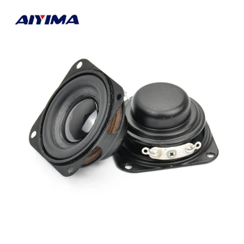 AIYIMA 2шт 1,5-дюймовый мини-динамик 40 мм 4 Ом 3 Вт Неодимовый низкочастотный динамик Мультимедийные басовые динамики Усилитель домашнего аудио громкоговоритель