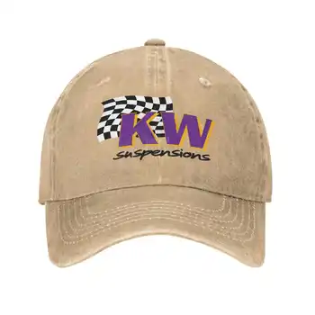 KW Подвески Графический принт логотипа Повседневная джинсовая кепка Вязаная шапка Бейсболка