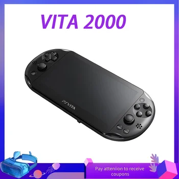PS VITA2000 100% Оригинальный Б/у Геймпад, Протестированная Портативная игровая консоль.
