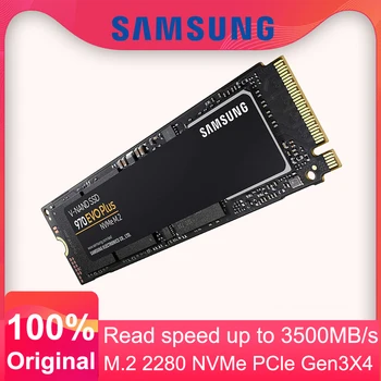 SAMSUNG SSD M.2 1 ТБ 970 EVO Plus 500G 250GB 2 ТБ NVMe SSD Жесткий Диск HDD Жесткий Диск M2 2280 Внутренний Твердотельный Накопитель для Ноутбука