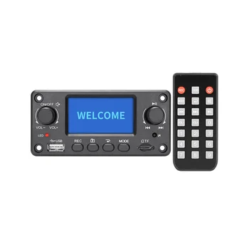 TPM118B Плата цифрового аудиоплеера MP3-декодера Высококачественный портативный модуль MP3-плеера с Bluetooth и FM-радио