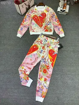 yu0201 Модные женские комплекты 2023 Взлетно-посадочной полосы Роскошный Европейский Дизайн вечерние стиль Женская Одежда