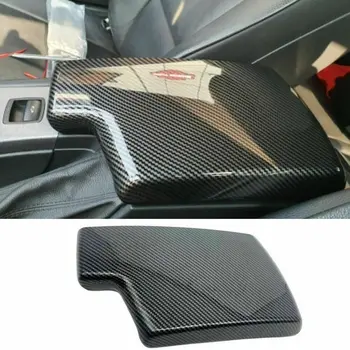 Автомобильная накладка на подлокотник из углеродного волокна для центральной консоли BMW-3-Series E90 E91 E92 E93 2005-2012