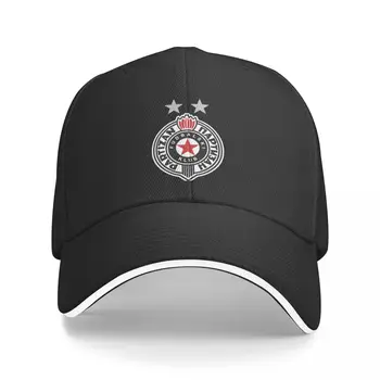 Бейсболка Partizan Beograd в стиле Хип-хоп с защитой от ультрафиолета, Солнечная Шляпа, Роскошная Шляпа, Шляпа Для девочек, Мужская