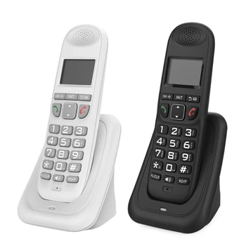 Беспроводной стационарный телефон, домашний настольный телефон с функцией идентификации вызывающего абонента, телефоны с шумоподавлением D1003