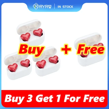 Беспроводные наушники RYRA TWS Kawaii Heart Bluetooth Heartbuds Купите 3 Получите 1 В подарок Наушники Гарнитура Женские Наушники Подарок девушке