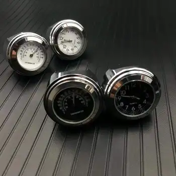 Высококачественные водонепроницаемые часы с креплением на руль мотоцикла, кварцевые часы, алюминиевые светящиеся часы для yamaha tmax 530 ktm