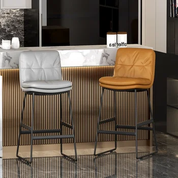 Дизайнерские длинные обеденные стулья для кухни в скандинавском стиле, обеденный стул для отдыха в столовой, дизайнерский салон, кафе, Современная роскошная мебель Sillasbz
