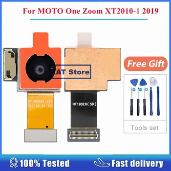 Для Motorola Moto One Zoom XT2010-1 2019, модуль камеры заднего вида, гибкий кабель, лента