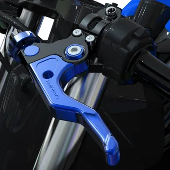 Для Suzuki GSX-R1000 2009-2016 Алюминиевая система легкого вытягивания рычага сцепления с ЧПУ, короткая ручка рычага сцепления для трюков в сборе