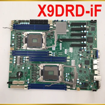 Для серверной материнской платы Supermicro семейства LGA2011 E5-2600 C602 ECC DDR3 PCI-E3.0 SATA3 SAS2 IPMI2.0 с двумя портами GbE LAN X9DRD-iF