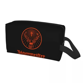 Дорожная сумка для туалетных принадлежностей Jagermeister, Модный Органайзер для косметики, женская коробка для хранения косметики Dopp Kit Box