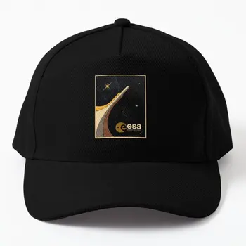 Европейское космическое агентство Esa Бейсболка Tribute Hat Snapback Casquette Sport Women Sun Czapka Hip Hop Outdoor С черным принтом