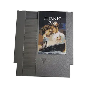 Игровой Картридж TITANIC 2005 с 72 контактами Для 8 Битных Игровых Консолей NES NTSC и PAl