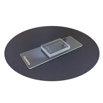 Изготовление на заказ Микрожидкостной Формы для Литографии с Двухслойными Каплями PDMS LNP Hybrid I-образный Электродный Чип Su8 с хромированной пластиной