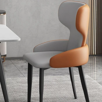 Итальянские гостиничные обеденные стулья Простая оригинальность Современные обеденные стулья для конференций Домашние Одноместные кресла Мебель для салона Hogar B1