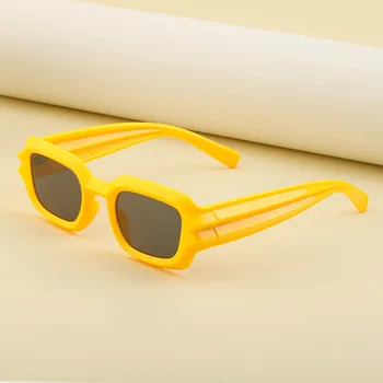 Квадратные солнцезащитные очки, Мужские Брендовые Дизайнерские Солнцезащитные очки, мужская мода, Индивидуальность На открытом воздухе, Оттенки в стиле панк Oculos De Sol