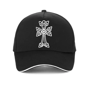 Кепки с армянским православным крестом для мужчин, модная кепка для папы с регулируемым принтом casquette homme, летняя уличная бейсболка