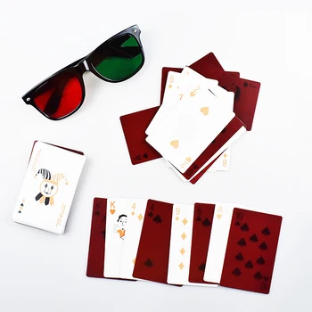 Красно-зеленый покер, антидепрессивный тренажер для зрения, амблиопии, косоглазия.