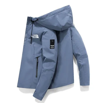 Куртка-бомбер, мужское пальто на молнии, весенне-осенняя повседневная рабочая куртка, модная куртка для приключений на открытом воздухе, S-3XL для мужчин