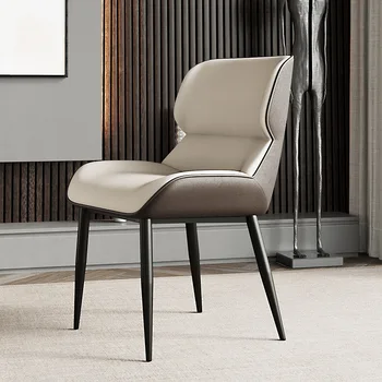 Легкое роскошное обеденное кресло в скандинавском стиле, современное минималистичное кресло для домашнего ресторана, Скандинавский стул, мебель muebles