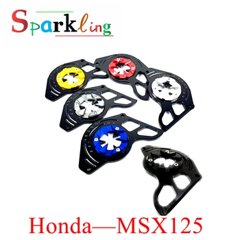 Модифицированная Крышка Передней Звездочки Мотоцикла, Защитная крышка Цепи Мотоцикла для Honda-MSX125 MSX125-SF Ducati-Monster-797 YG125