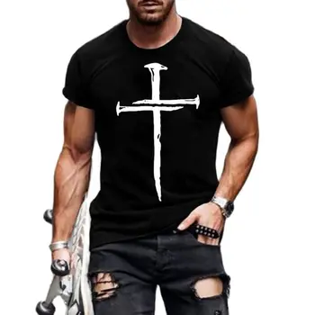 Мужская футболка с 3D-принтом 