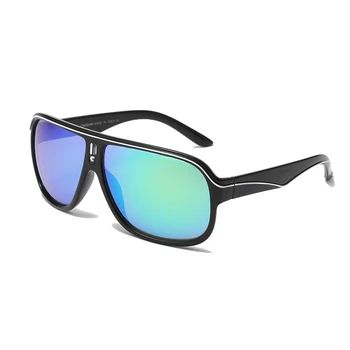 Мужские солнцезащитные очки для вождения, спортивные очки прямоугольной формы UV400 Pilot, защита от ультрафиолета