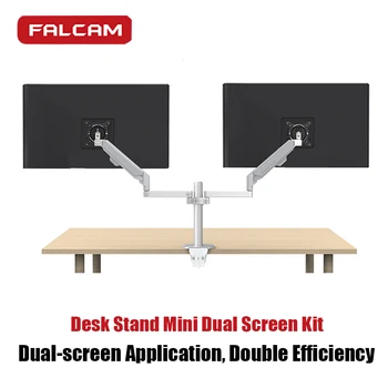 Настольная подставка FALCAM GEARTREE, Мини-комплект с двумя экранами, поворот на 360 градусов, Простая регулировка, Аксессуары для настольной подставки TZG00A3403