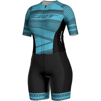 Новая спортивная одежда ERT, Женский велосипедный комбинезон с коротким рукавом Macaquinho Ciclismo, Велосипедная одежда, быстросохнущий комбинезон для горных велосипедов