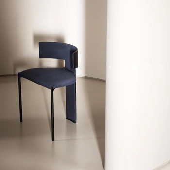 Обеденные стулья в Скандинавском дизайне, Деревянная Домашняя Роскошная гостиная, Итальянские Обеденные стулья с простой спинкой, Muebles Hogar Furniture QF50DC