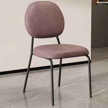 Обеденный стул Nordic Floor Для гостиной, кабинета для макияжа, мобильные стулья Funky Relax Шезлонг Salle A Manger Современная мебель