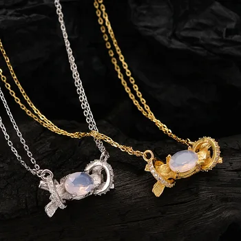 Ожерелье из настоящего стерлингового серебра S925 пробы, ожерелье-конфетка, женские воротники с микро-вставками из циркона