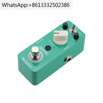 Педаль эффектов электрогитары True Bypass для гитарного педального эффектора Green Mile Micro Mini Overdrive Музыкальные Инструменты