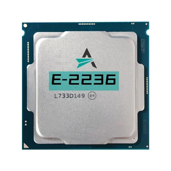 Подержанный Xeon CPU E-2236 официальная версия процессора 12 МБ 3,4 ГГц 6Core/12Thread 80 Вт Процессор LGA-1151 Для материнской платы C246 Бесплатная Доставка
