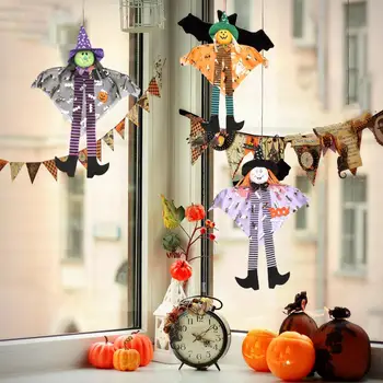Праздничная подвеска, жуткая Подвесная тыква, Призрачная подвеска, реквизит для Хэллоуина, вечеринок, фестивалей, бара, Сверкающая подвеска