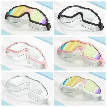 Профессиональные очки для плавания, регулируемые очки с гальваническим покрытием, Водонепроницаемые противотуманные очки для дайвинга С затычками для ушей