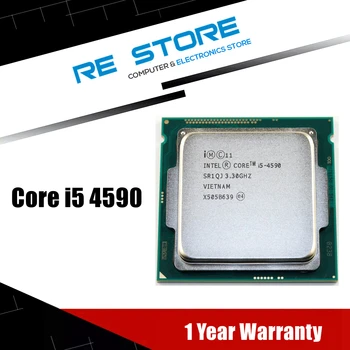Процессор Intel Core i5 4590 Четырехъядерный процессор 3,3 ГГц L3 6M с разъемом 84 Вт LGA 1150 для настольных пк