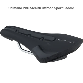 Седло велосипеда Shimano PRO Stealth Offroad Sport Road MTB Стальные рейлинги подушка для велосипедного сиденья полое седло 142/152 мм
