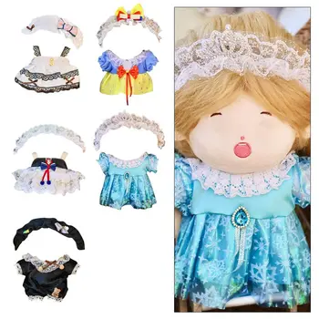 Сменная кукольная одежда, сладкие игрушки длиной 20 см, кукольная юбка, платье принцессы горничной своими руками, хлопковая кукла