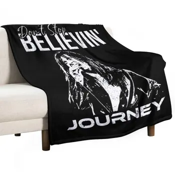 Стив Перри из Journey The Band Don't Stop Believin' Design 5 (с гранжевой / потертой текстурой) Плед Утяжеленное одеяло