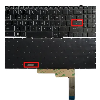 США За каждую клавишу клавиатуры с подсветкой для MSI Creator Z16 B12UHS B12UHST B12UHT (MS-15G1)
