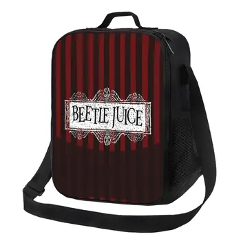 Термоизолированные пакеты для ланча Beetlejuice Контейнер для ланча из комедийного фэнтези-фильма для работы, учебы и путешествий, Многофункциональная коробка для Бенто