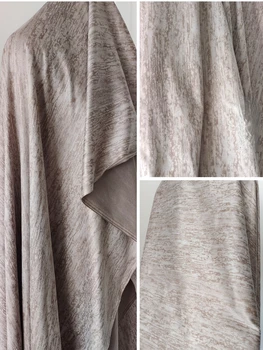 Ткань с принтом Текстура под дерево Весна Осень Тонкое пальто дизайнерская ткань Ткань для шитья одежды Полиэстер Материал спандекс