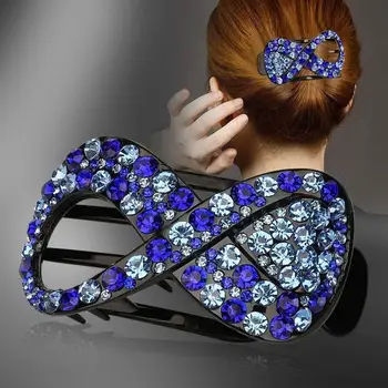 Цифровая 8-дюймовая дизайнерская шпилька, винтажные заколки с цветочным хрусталем, модные заколки для волос для женщин, Модные аксессуары для волос, женский головной убор